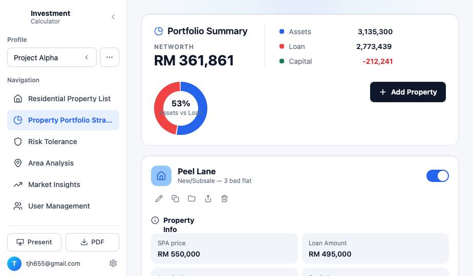 Portfolio Dashboard